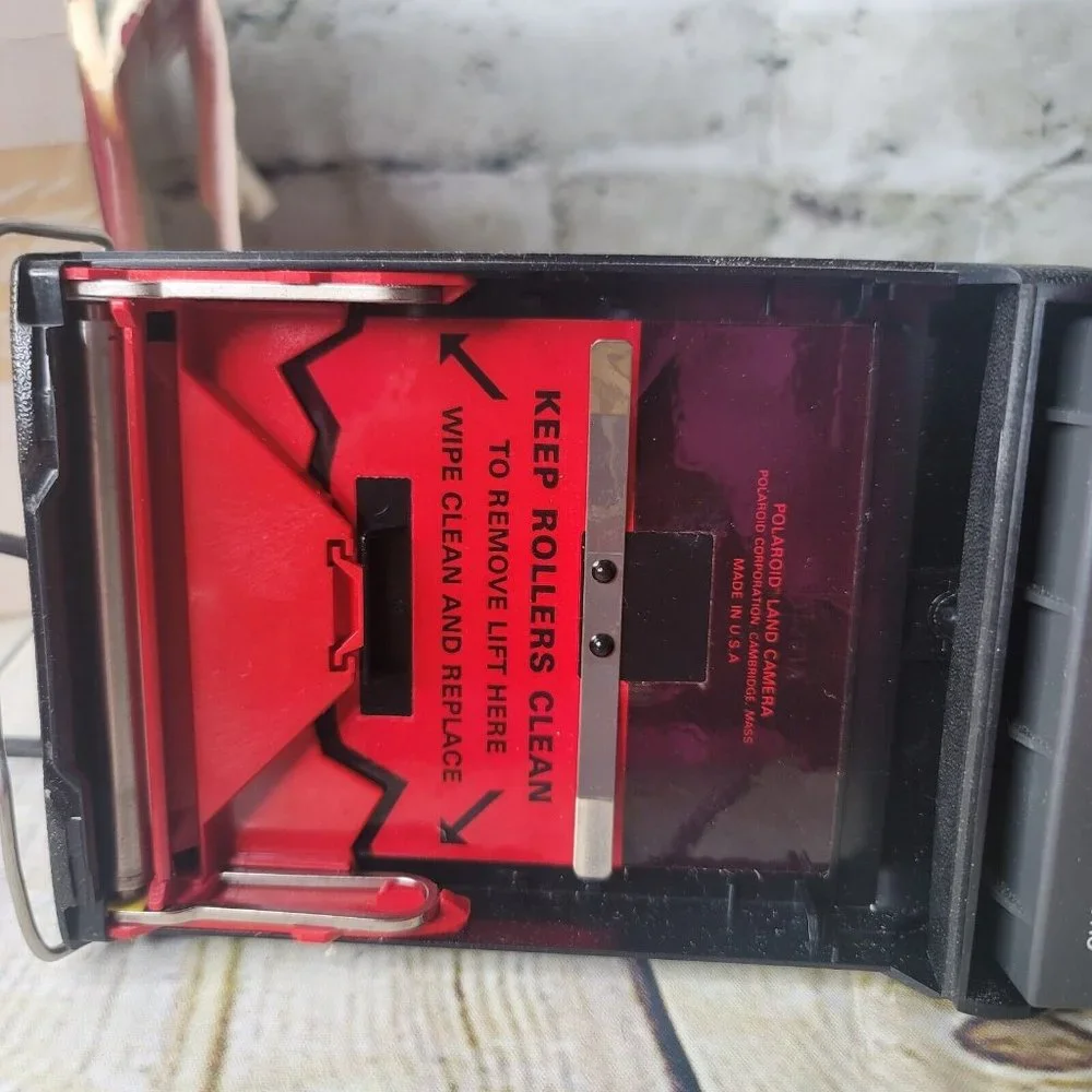 Polaroid Land Camera The Clincher Untested w Paperwork